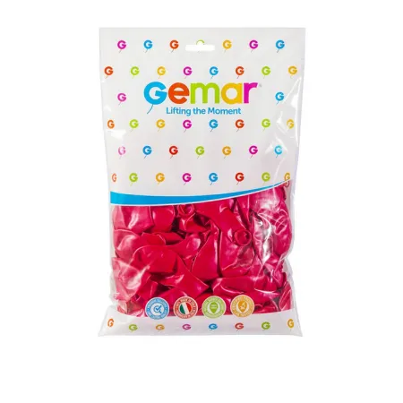 Balony metaliczne czerwone 100szt.